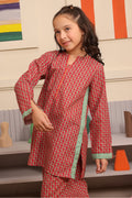 Zellbury Girls | 2 Piece Khaddar | Kurta Trouser - 2787 - House Of Hania
