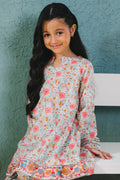 Zellbury Girls | 2 Piece Lawn | Embroidered Kurta Trouser - 2430 - House Of Hania