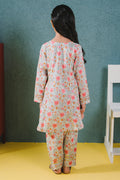 Zellbury Girls | 2 Piece Lawn | Embroidered Kurta Trouser - 2430 - House Of Hania