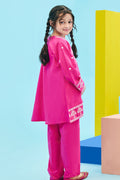 Zellbury Girls | 2 Piece Lawn | Embroidered Kurta Trouser - 2464 - House Of Hania