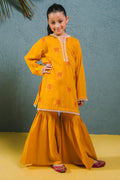 Zellbury Girls | 2 Piece Lawn | Embroidered Kurta Trouser - 2465 - House Of Hania