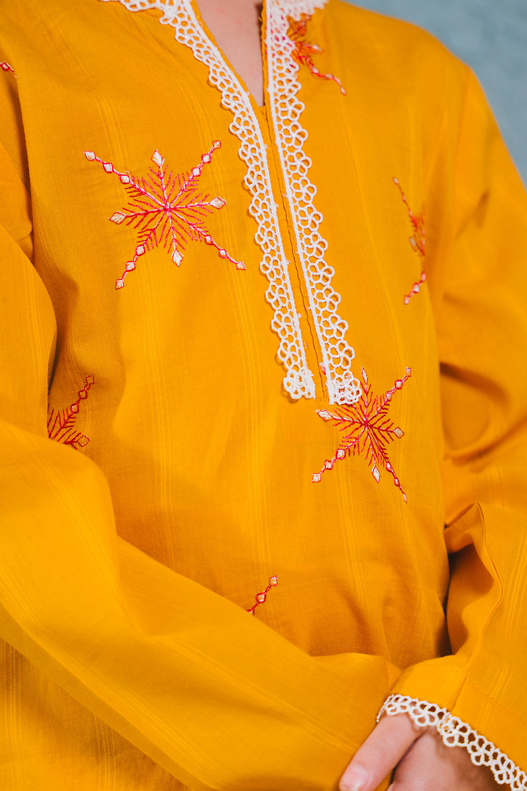 Zellbury Girls | 2 Piece Lawn | Embroidered Kurta Trouser - 2465 - House Of Hania
