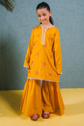 Zellbury Girls | 2 Piece Lawn | Embroidered Kurta Trouser - 2465 - House Of Hania