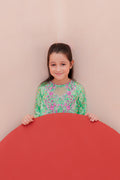 Zellbury Girls | 2 Piece Lawn | Embroidered Kurta Trouser - 2469 - House Of Hania