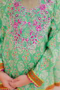 Zellbury Girls | 2 Piece Lawn | Embroidered Kurta Trouser - 2469 - House Of Hania