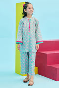 Zellbury Girls | 2 Piece Lawn | Kurta Trouser - 2411 - House Of Hania