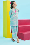 Zellbury Girls | 2 Piece Lawn | Kurta Trouser - 2411 - House Of Hania