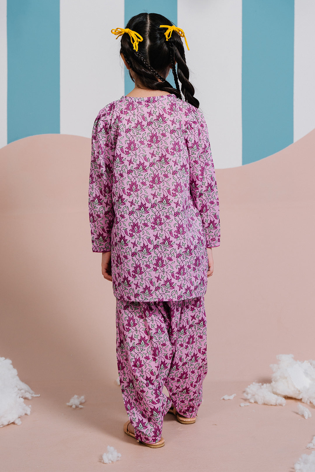 Zellbury Girls | 2 Piece Lawn | Kurta Trouser - 2414 - House Of Hania
