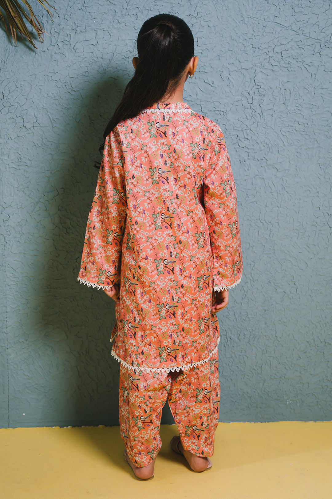 Zellbury Girls | 2 Piece Lawn | Kurta Trouser - 2424 - House Of Hania