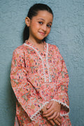 Zellbury Girls | 2 Piece Lawn | Kurta Trouser - 2424 - House Of Hania