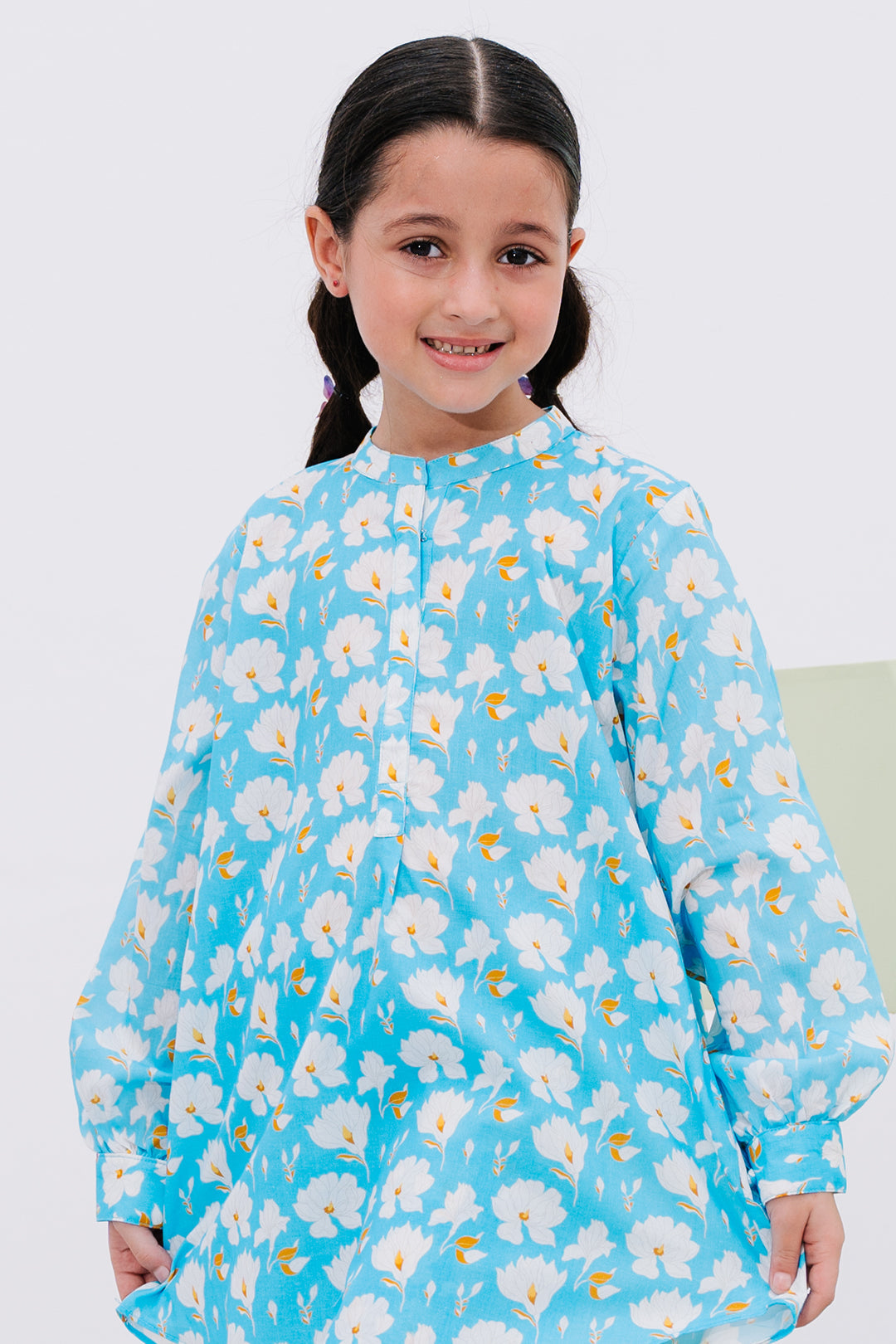 Zellbury Girls | 2 Piece Lawn | Kurta Trouser - 2462 - House Of Hania