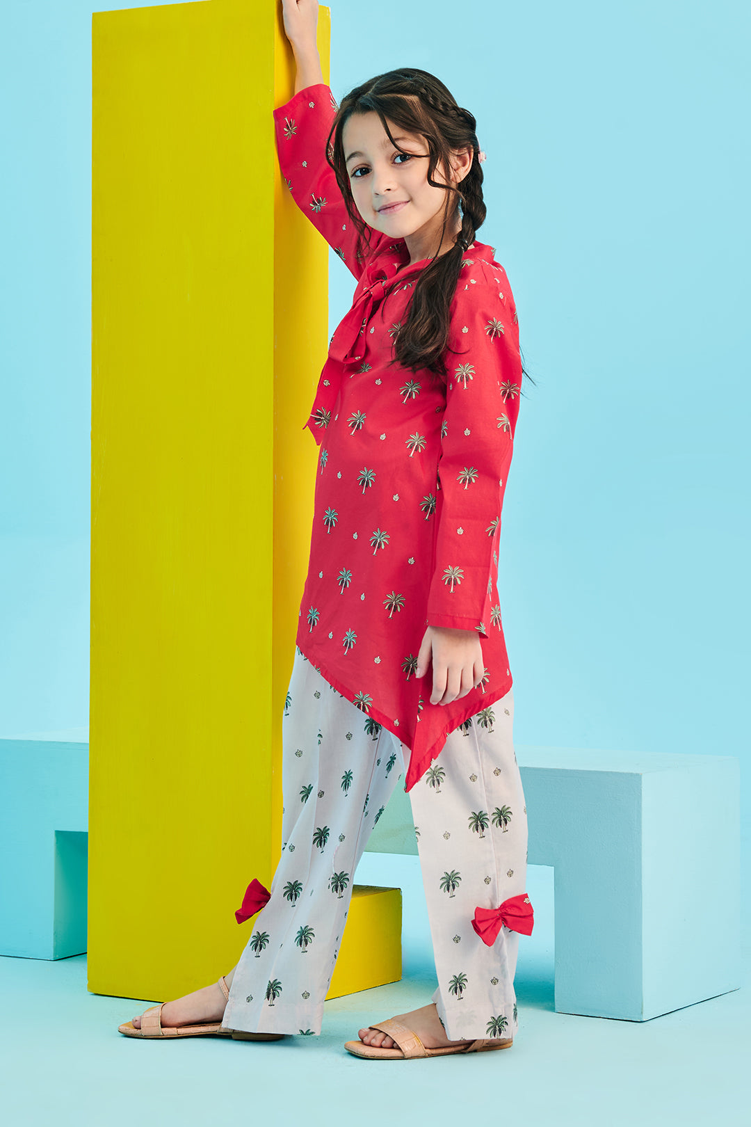 Zellbury Girls | 2 Piece Lawn | Kurta Trouser - 2628 - House Of Hania