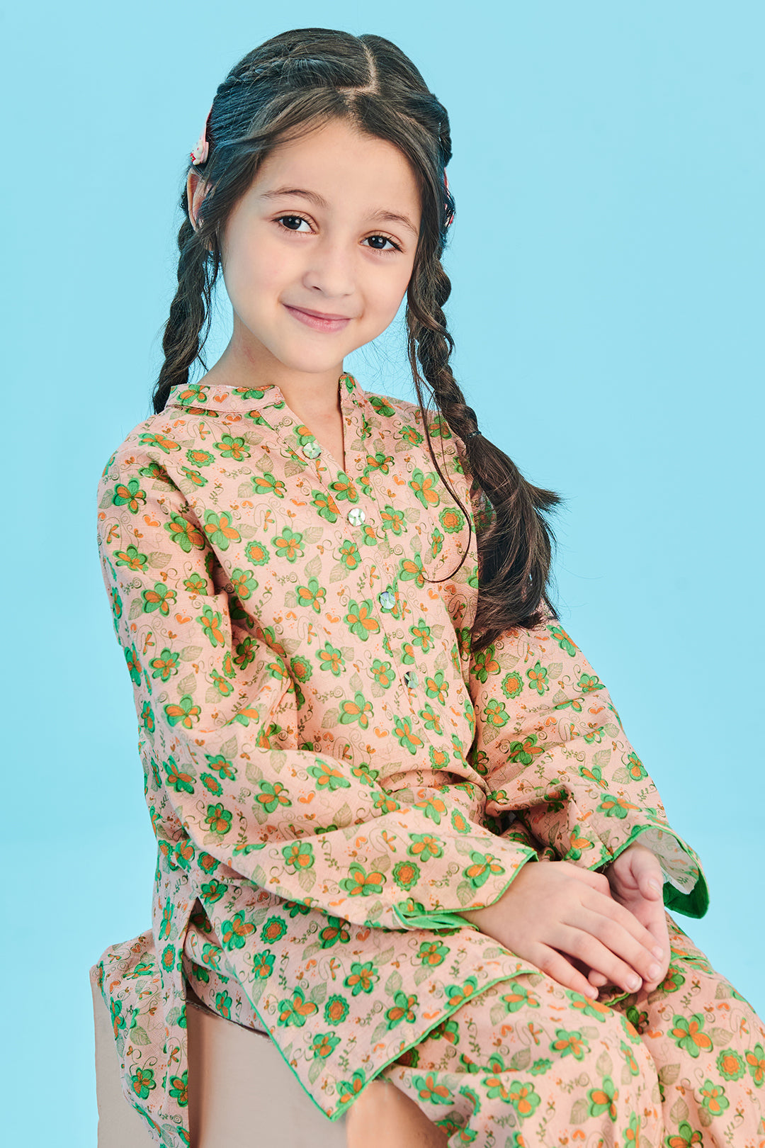 Zellbury Girls | 2 Piece Viscose | Kurta Trouser - 2702 - House Of Hania