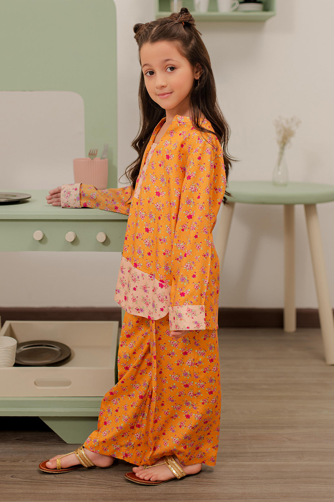 Zellbury Girls | 2 Piece Viscose | Kurta Trouser - 2726 - House Of Hania