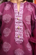 Zellbury Girls | 3 Piece Cambric | Embroidered Kurta Dupatta Trouser - 3664 - House Of Hania