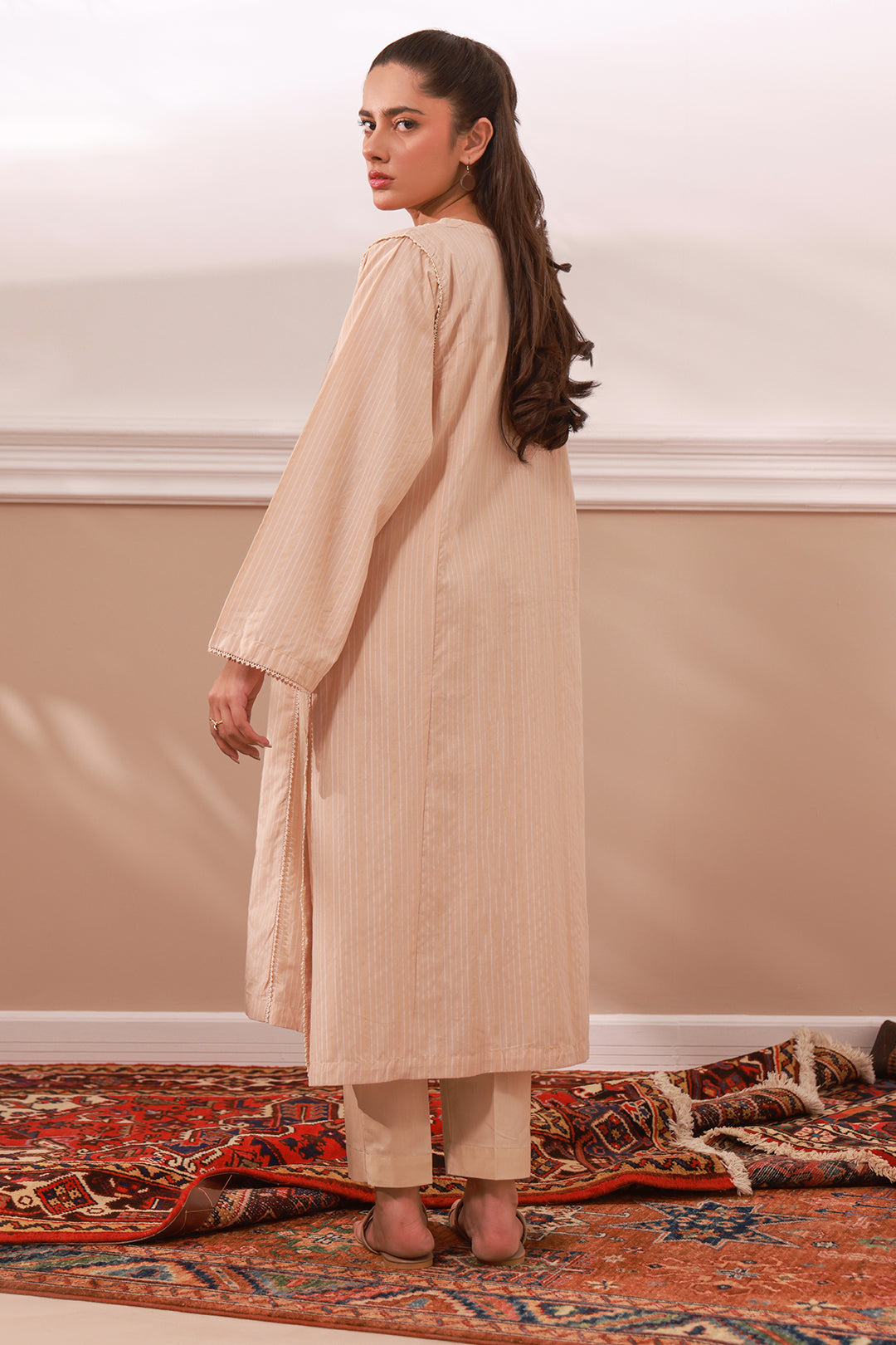 Zellbury | Summer Pret | Embroidered Kurta - 1866 - House Of Hania