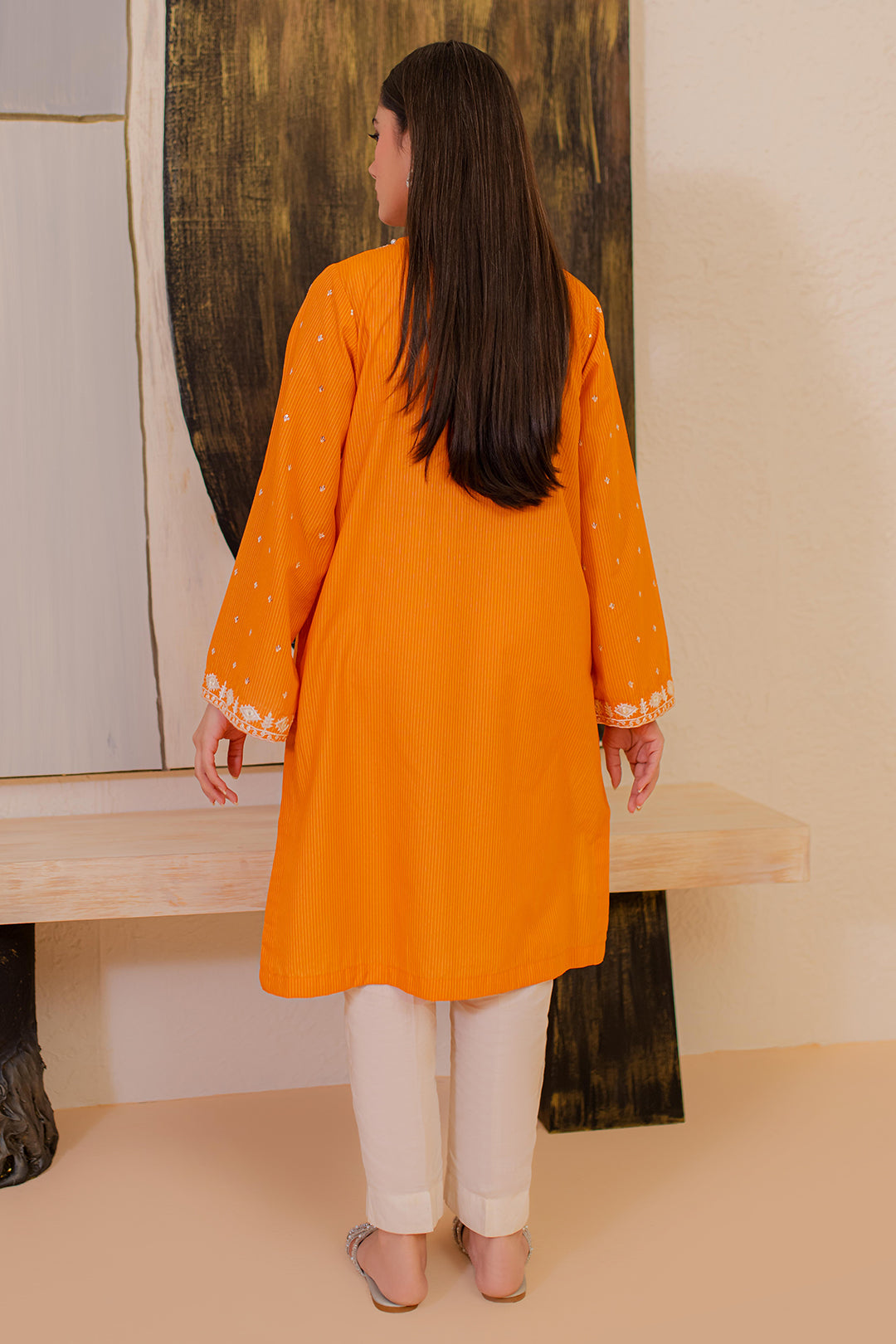 Zellbury | Summer Pret | Embroidered Kurta - 1872 - House Of Hania