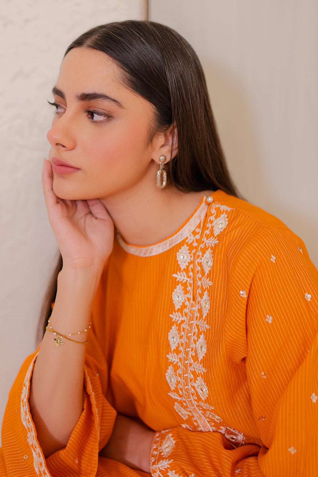 Zellbury | Summer Pret | Embroidered Kurta - 1872 - House Of Hania