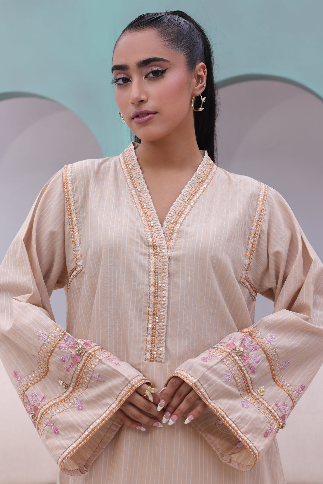 Zellbury | Summer Pret | Embroidered Kurta - 2012 - House Of Hania