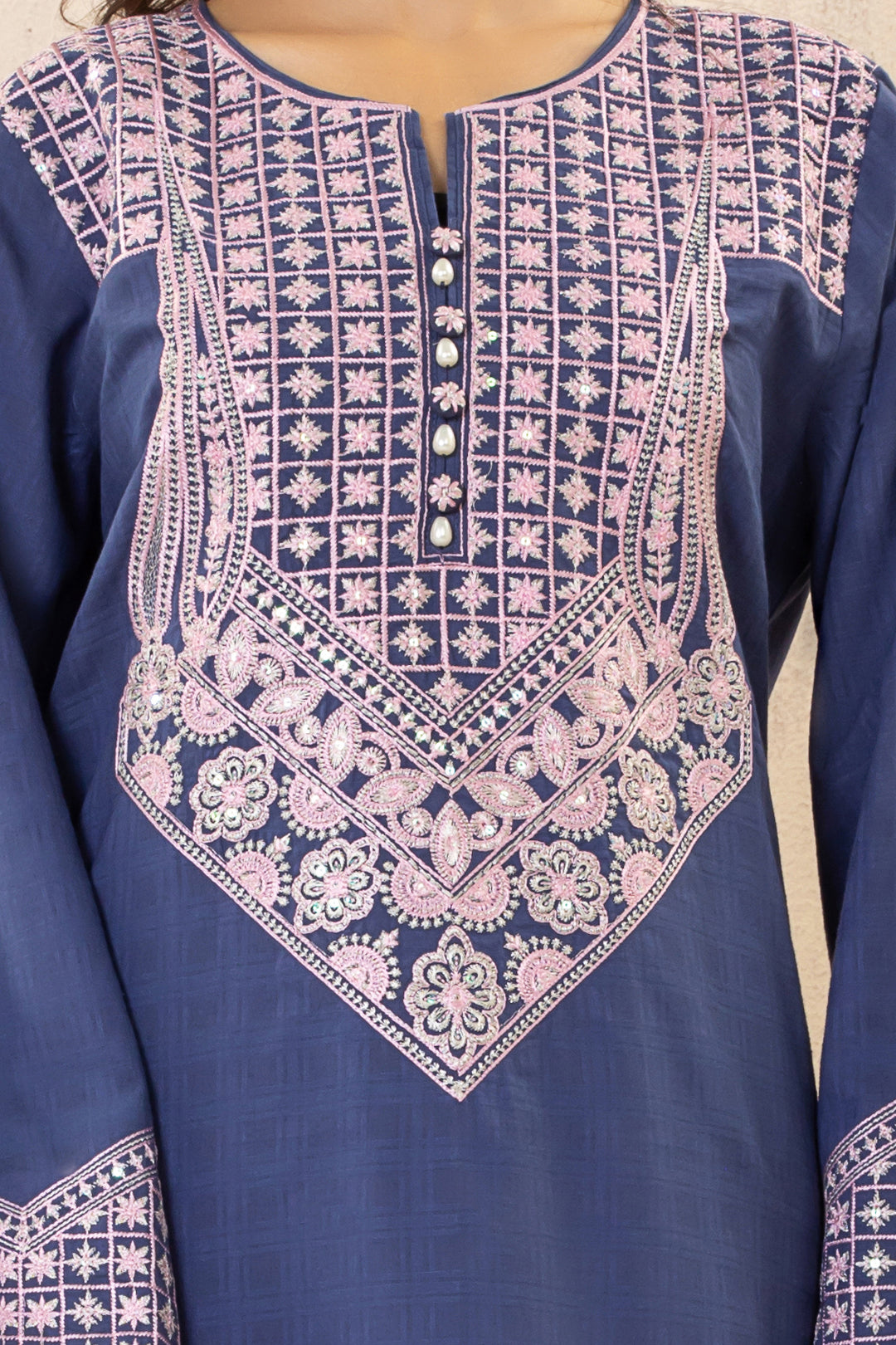 Zellbury | Summer Pret | Embroidered Kurta - 2014 - House Of Hania
