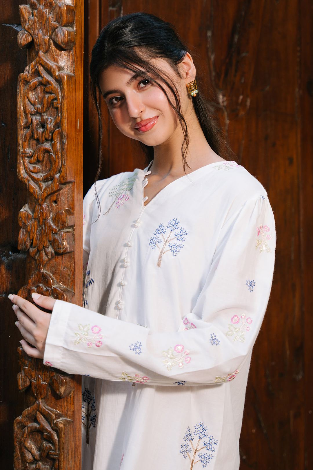 Zellbury | Summer Pret | Embroidered Kurta - 2015 - House Of Hania