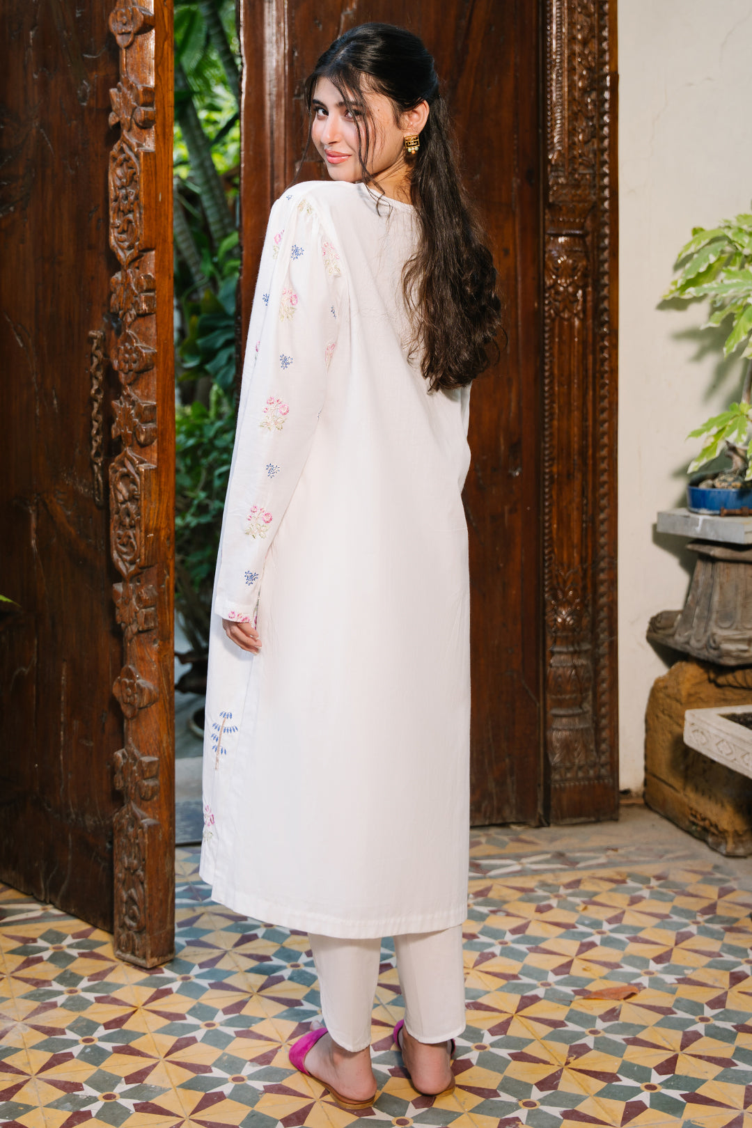 Zellbury | Summer Pret | Embroidered Kurta - 2015 - House Of Hania