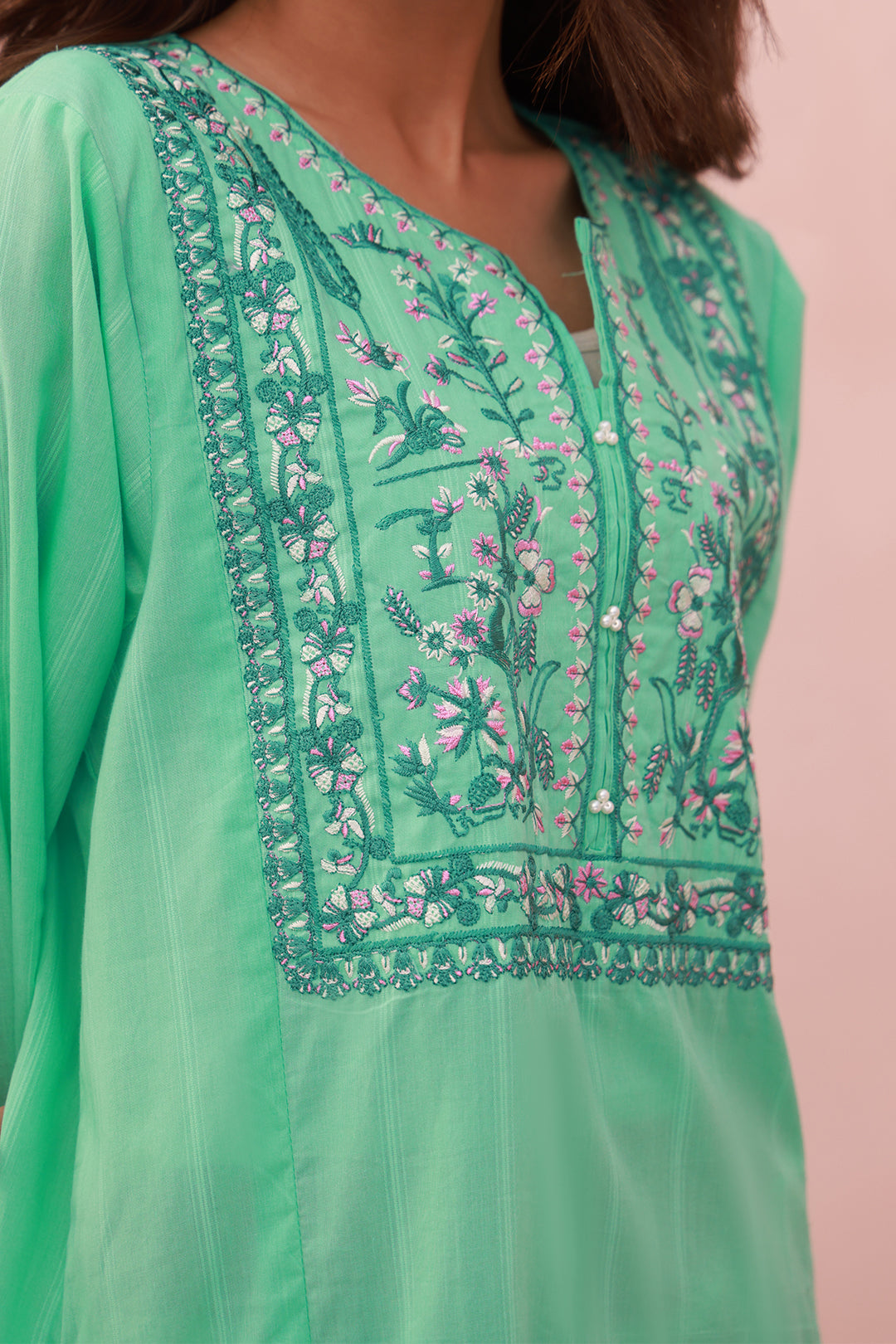 Zellbury | Summer Pret | Embroidered Kurta - 2039 - House Of Hania