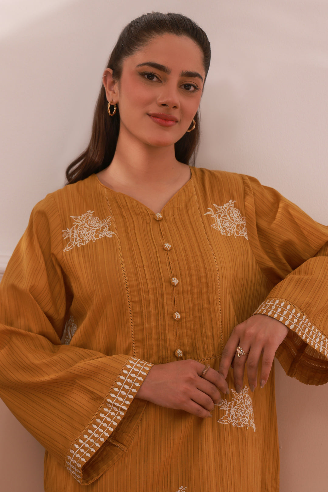 Zellbury | Summer Pret | Embroidered Kurta - 2051 - House Of Hania
