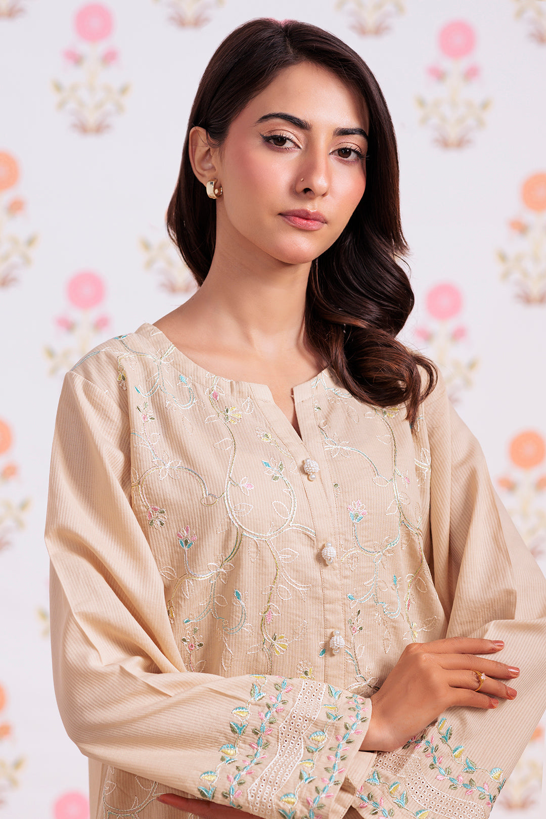 Zellbury | Summer Pret | Embroidered Kurta - 2140 - House Of Hania