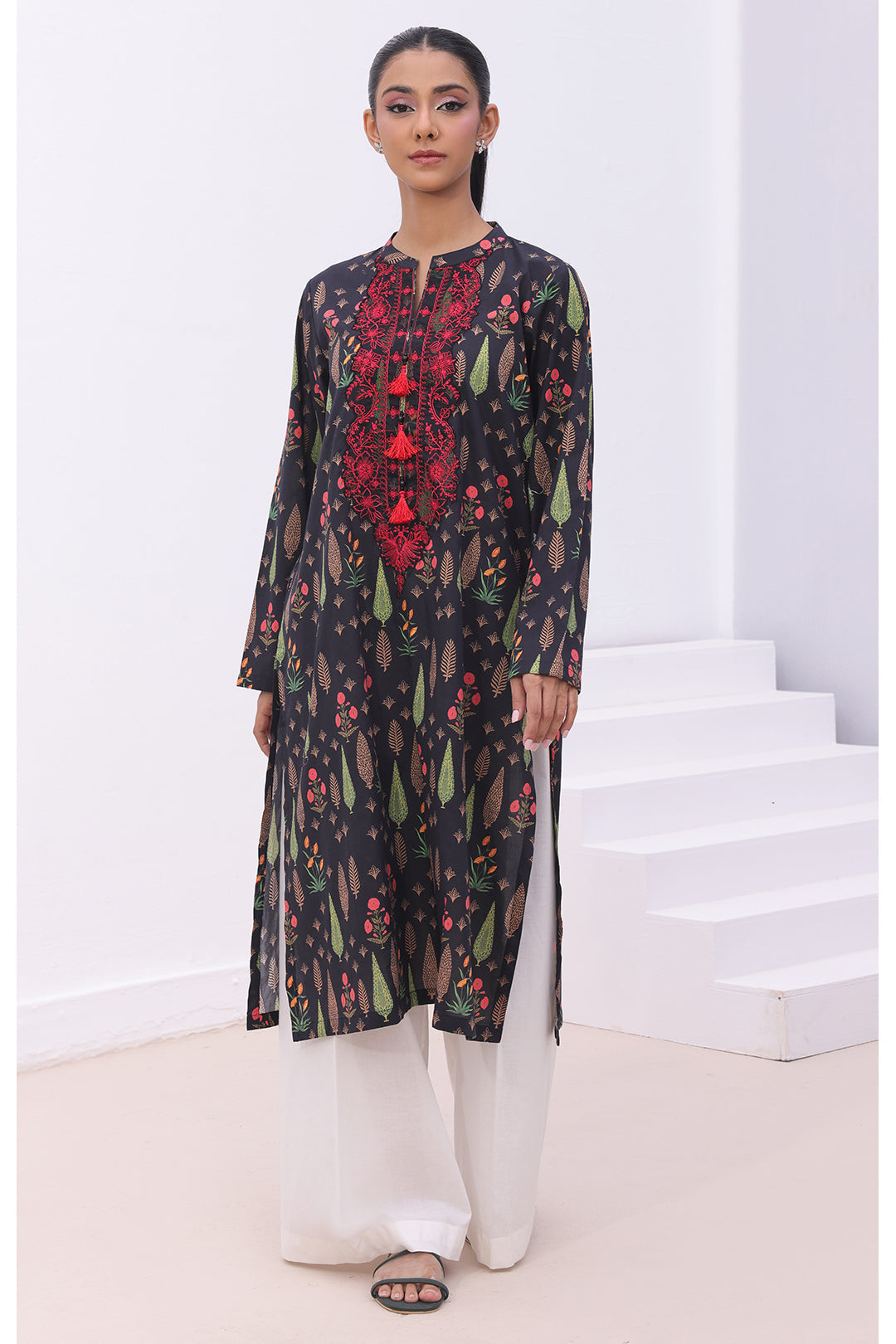 Zellbury | Summer Pret | Embroidered Kurta - 2800 - House Of Hania