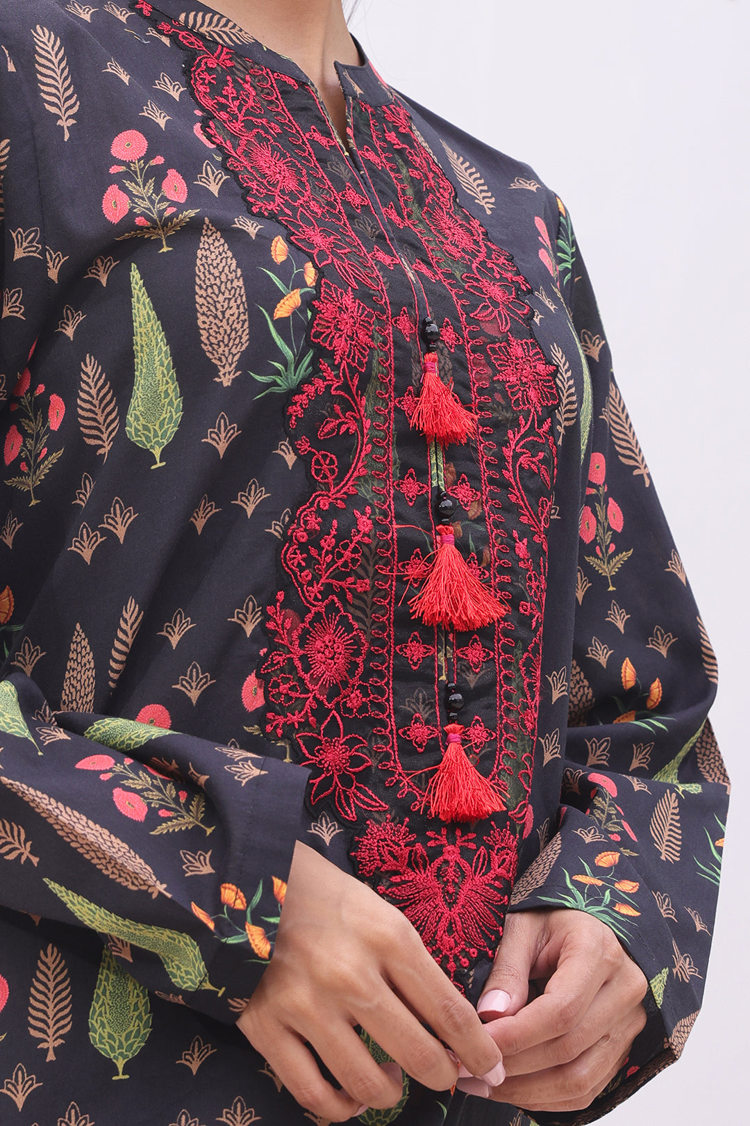 Zellbury | Summer Pret | Embroidered Kurta - 2800 - House Of Hania
