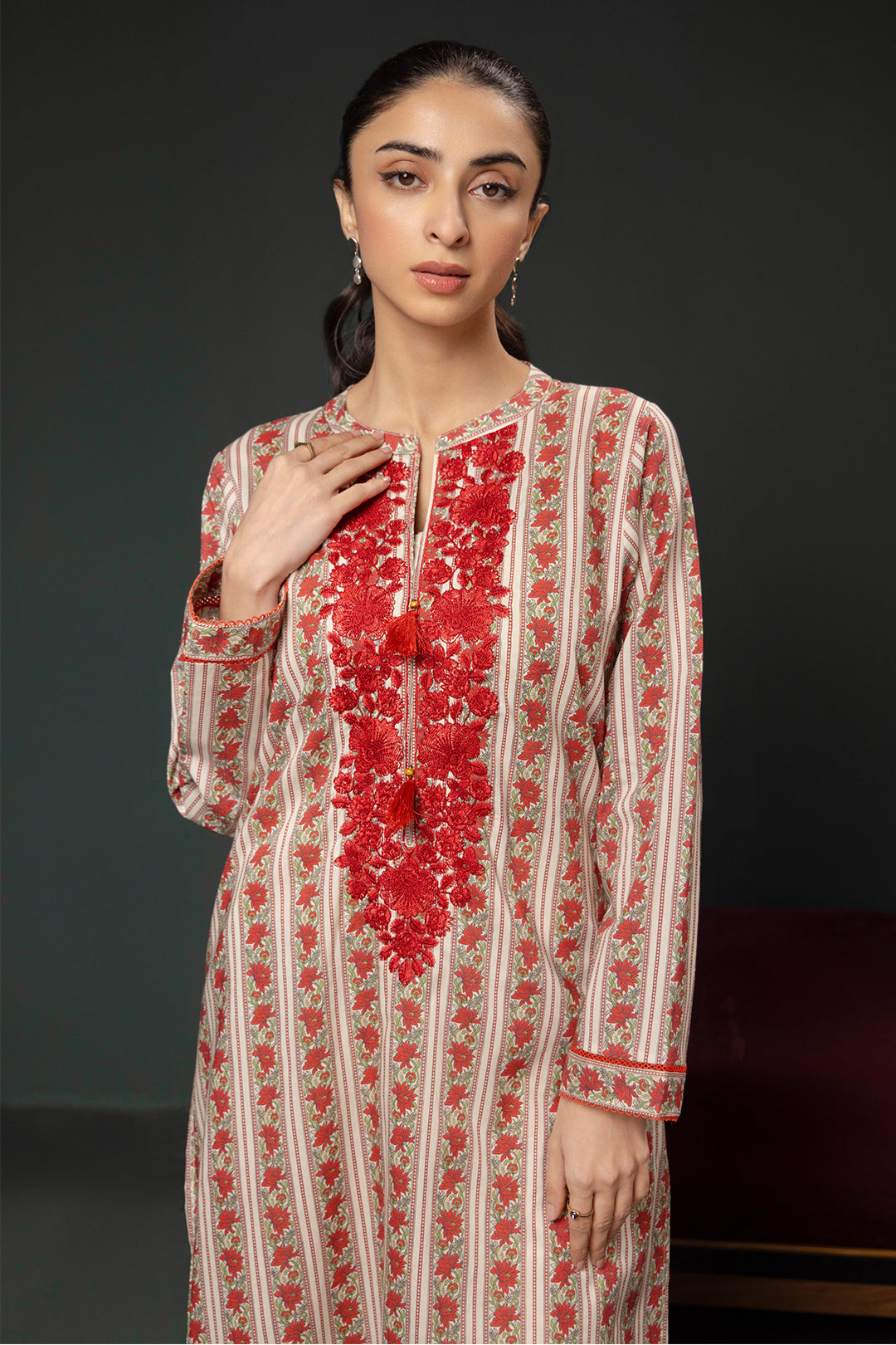 Zellbury | Summer Pret | Embroidered Kurta - 2864 - House Of Hania