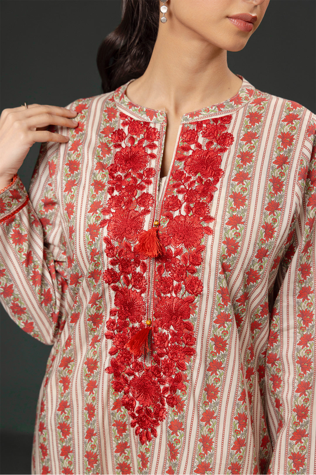 Zellbury | Summer Pret | Embroidered Kurta - 2864 - House Of Hania