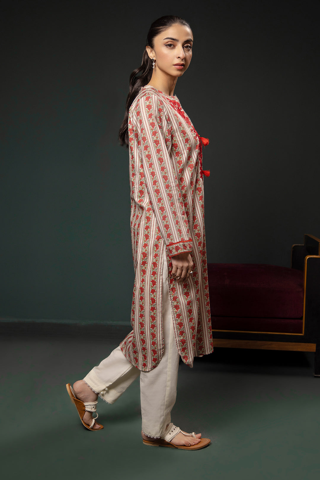 Zellbury | Summer Pret | Embroidered Kurta - 2864 - House Of Hania