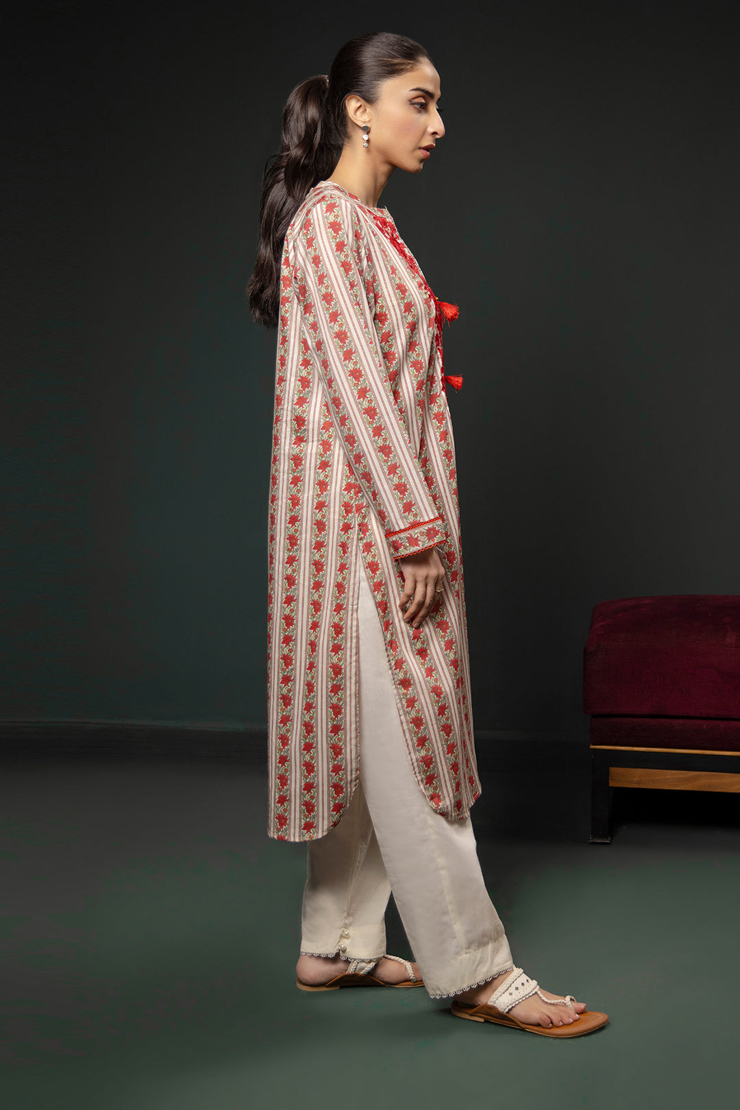 Zellbury | Summer Pret | Embroidered Kurta - 2864 - House Of Hania