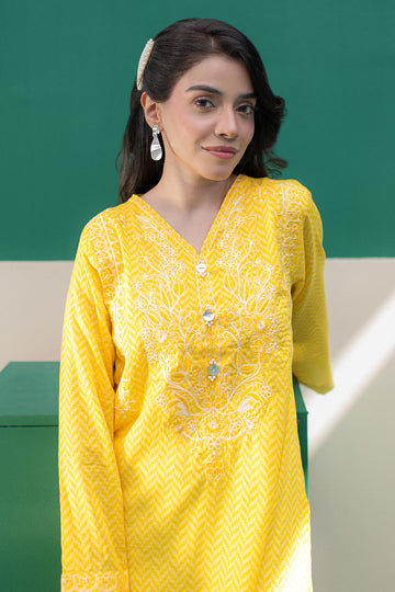 Zellbury | Summer Pret | Embroidered Kurta - 2895 - House Of Hania