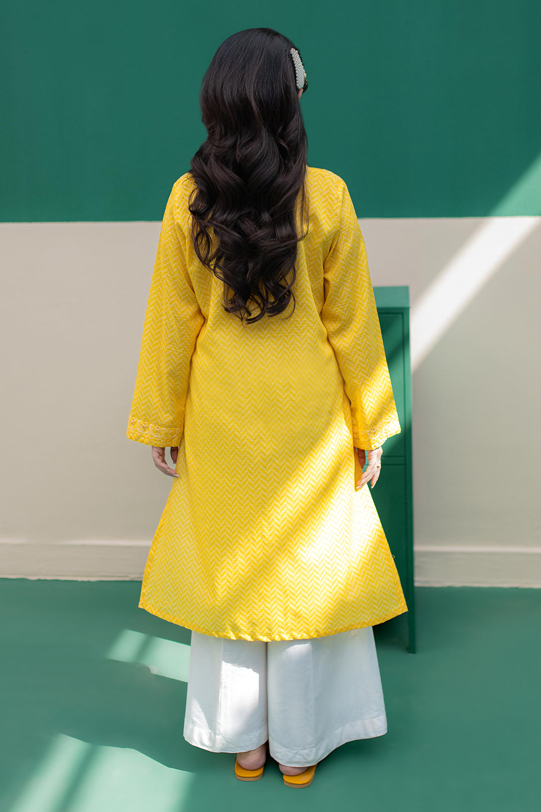 Zellbury | Summer Pret | Embroidered Kurta - 2895 - House Of Hania