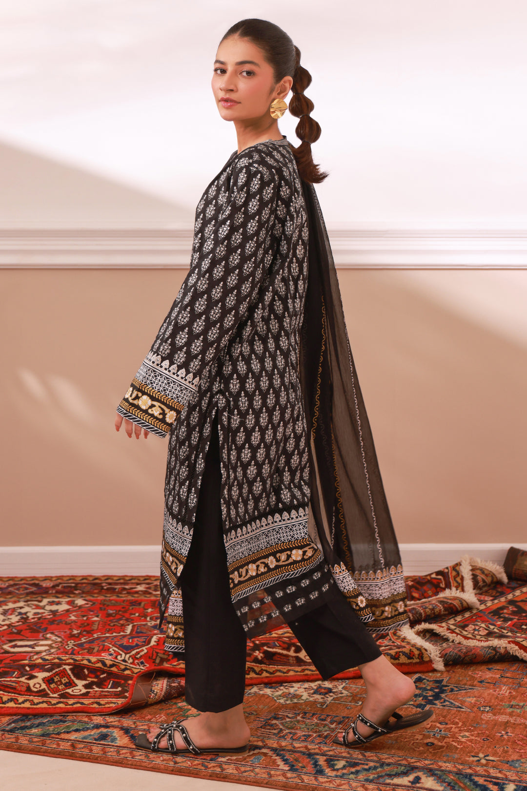 Zellbury | Summer Pret | Embroidered Kurta Dupatta - 0973 - House Of Hania