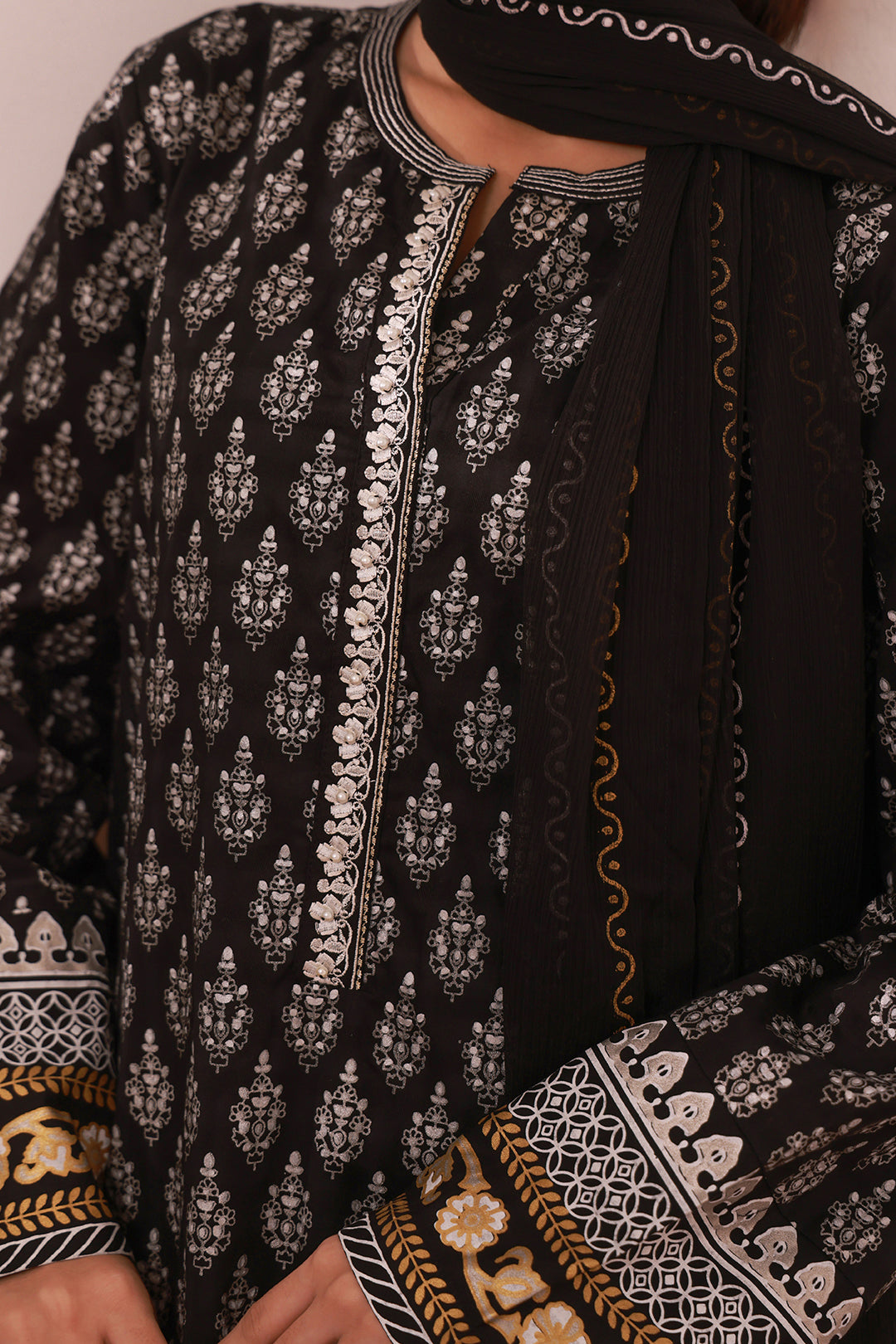 Zellbury | Summer Pret | Embroidered Kurta Dupatta - 0973 - House Of Hania