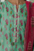 Zellbury | Summer Pret | Embroidered Kurta Dupatta - 1704 - House Of Hania