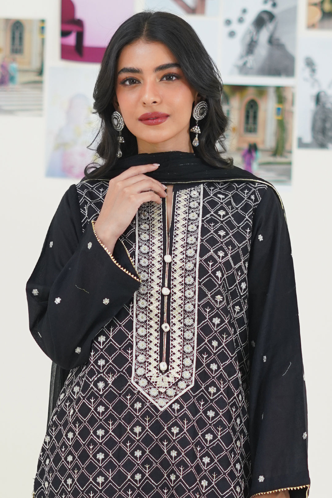 Zellbury | Summer Pret | Embroidered Kurta Dupatta - 1772 - House Of Hania
