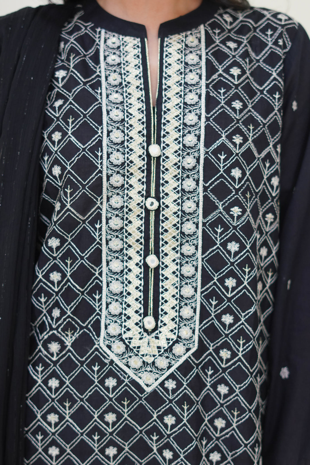 Zellbury | Summer Pret | Embroidered Kurta Dupatta - 1772 - House Of Hania