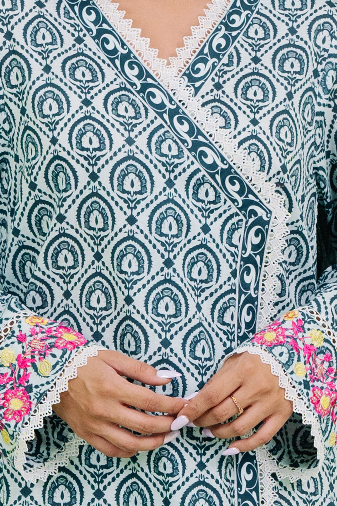 Zellbury | Summer Pret | Embroidered  Kurta Dupatta - 1897 - House Of Hania
