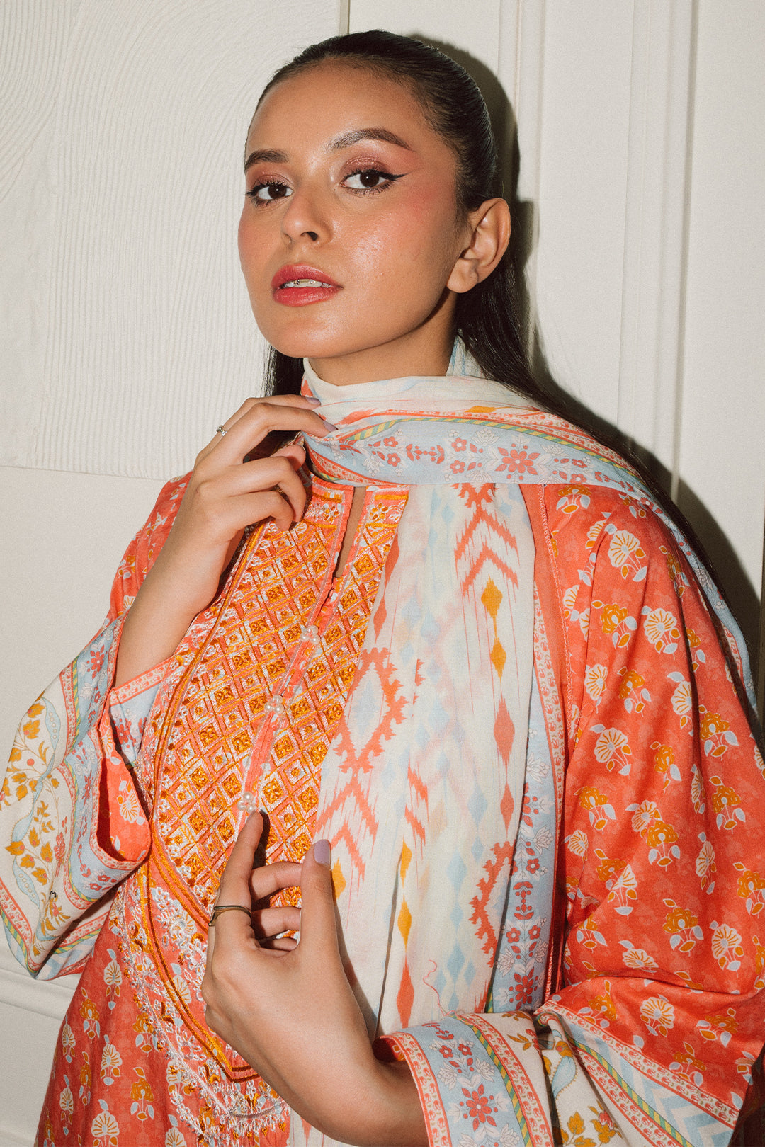Zellbury | Summer Pret | Embroidered  Kurta Dupatta - 1902 - House Of Hania