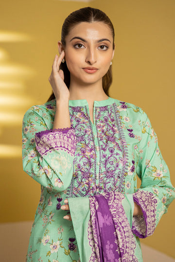 Zellbury | Summer Pret | Embroidered Kurta Dupatta - 1903 - House Of Hania