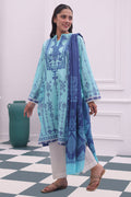 Zellbury | Summer Pret | Embroidered Kurta Dupatta - 1907 - House Of Hania