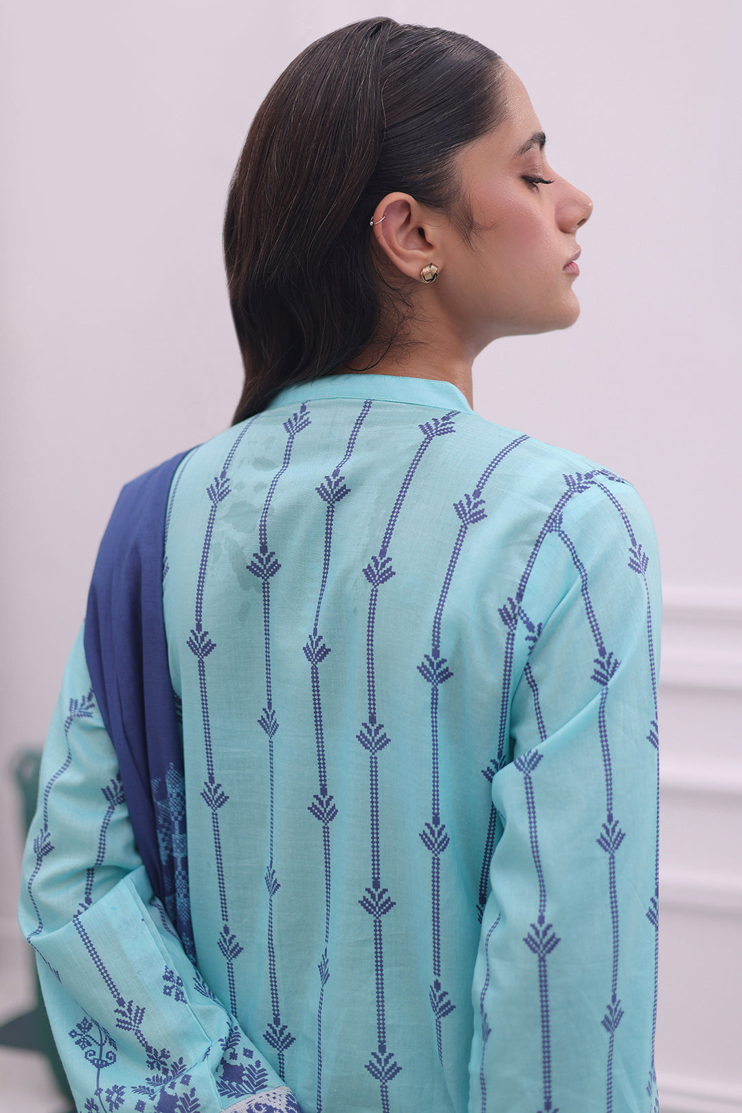 Zellbury | Summer Pret | Embroidered Kurta Dupatta - 1907 - House Of Hania