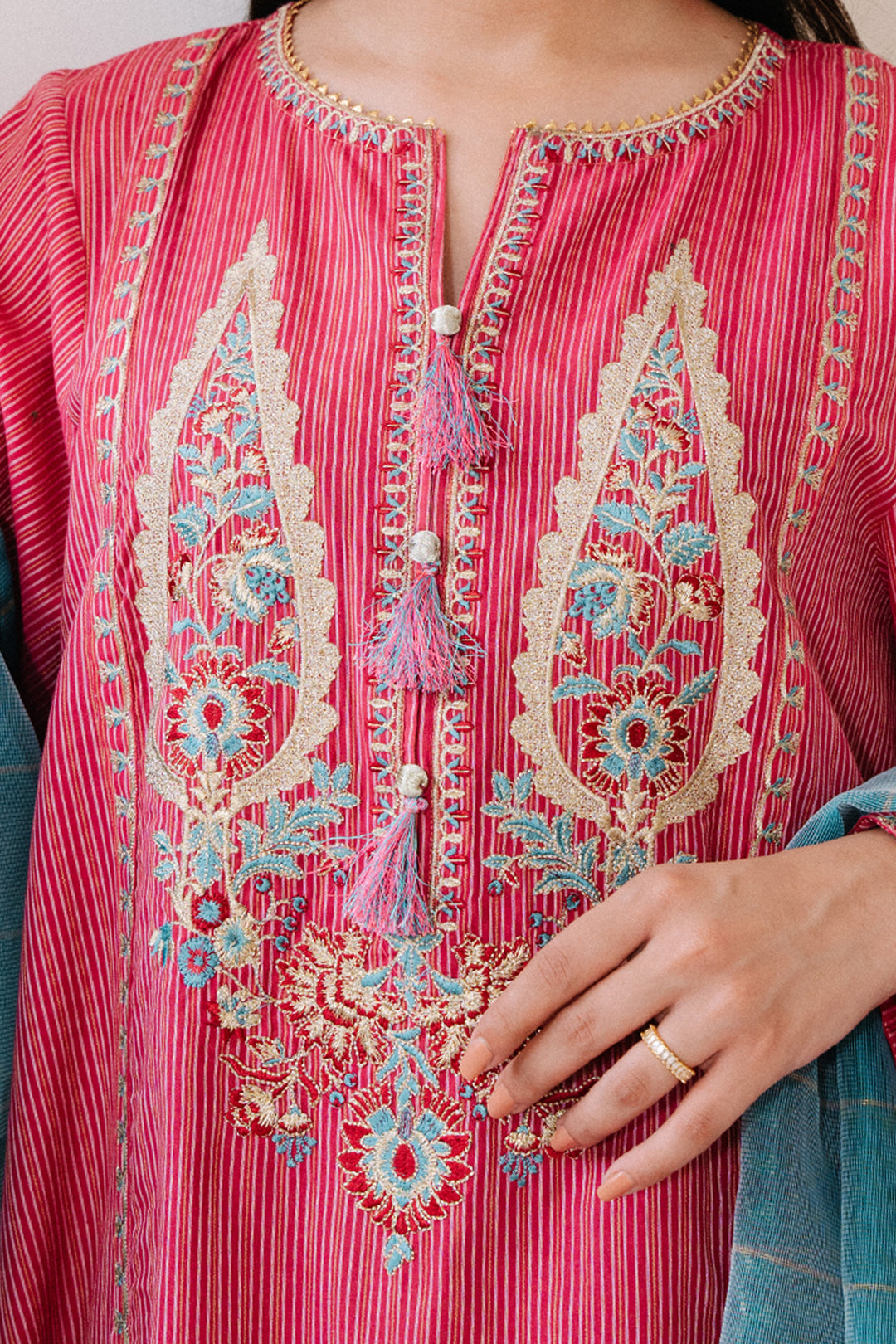Zellbury | Summer Pret | Embroidered Kurta Dupatta - 1983 - House Of Hania