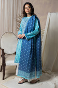 Zellbury | Summer Pret | Embroidered Kurta Dupatta - 2070 - House Of Hania