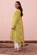 Zellbury | Summer Pret | Embroidered Kurta Dupatta - 2074 - House Of Hania